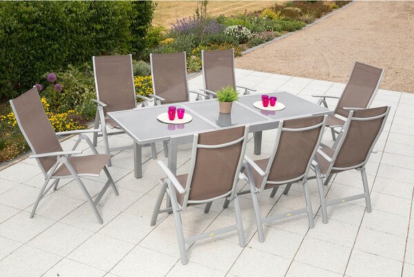 VRTNI SET aluminij srebrne barve srebrne barve