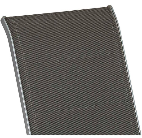 STOL aluminij antracit, srebrne barve