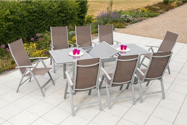 VRTNI SET aluminij srebrne barve srebrne barve