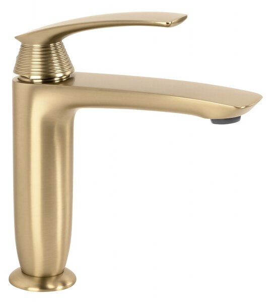 Mešalnik za umivalnik PREMIUM REA Como Brush Gold Low
