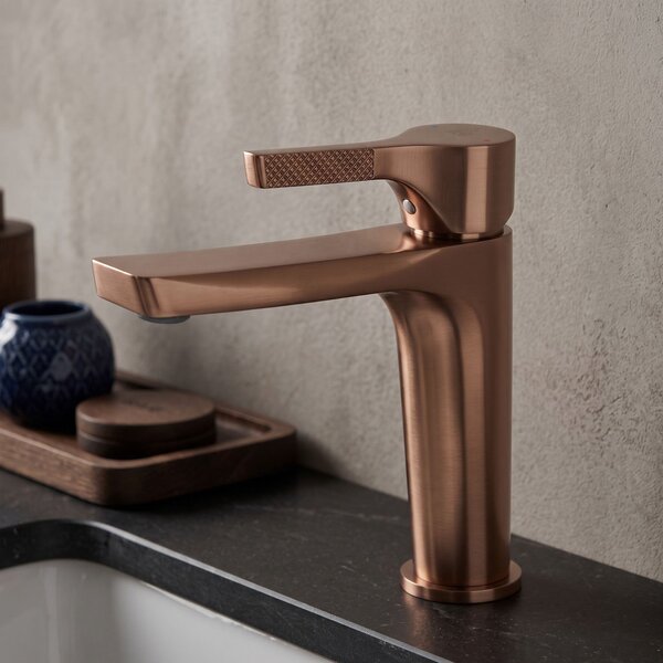 Mešalnik za umivalnik PREMIUM REA Maxim Brush Copper Low