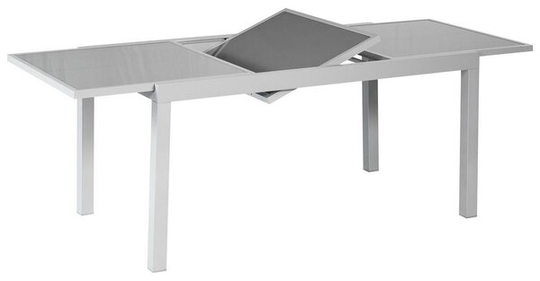 VRTNI SET aluminij srebrne barve črna, srebrne barve