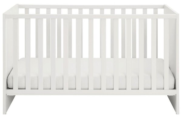 OTROŠKA POSTELJICA Little Snu bukev masivno 145/75/83 cm bela