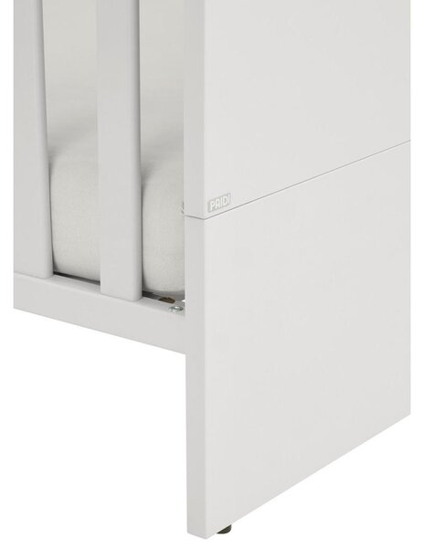 OTROŠKA POSTELJICA Little Snu bukev masivno 145/75/83 cm bela