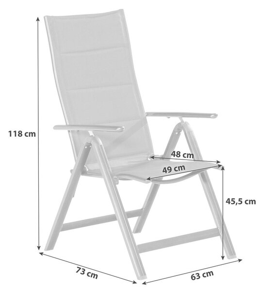 VRTNI SET aluminij barve grafita barve grafita, temno siva