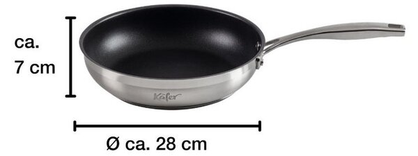 PONEV 28 cm PTFE-prevleka proti prijemanju