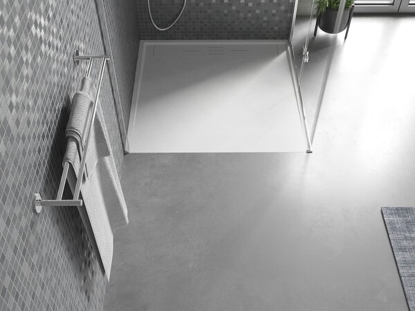 Mexen Amon kvadratna tuš kad SMC 100 x 100 cm, bela - 4F101010