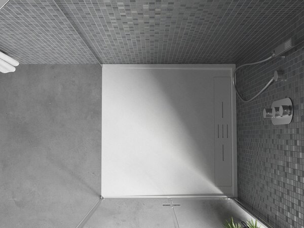 Mexen Amon kvadratna tuš kad SMC 100 x 100 cm, bela - 4F101010