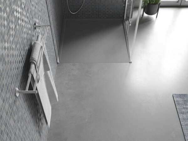 Mexen Amon kvadratna tuš kad SMC 90 x 90 cm, siva - 4F619090
