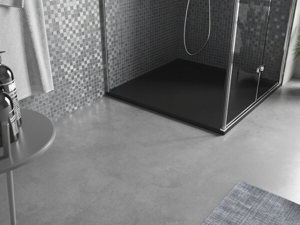 Mexen Amon kvadratna tuš kad SMC 100 x 100 cm, črna - 4F701010