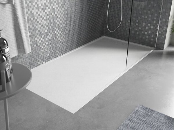 Mexen Amon pravokotni tuš kad SMC 140 x 70 cm, bela - 4F107014