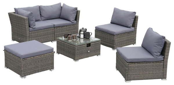 LOUNGE GARNITURA jeklo