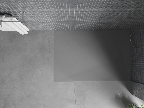 Mexen Bert pravokotni tuš kad SMC 120 x 90 cm, siv - 4K619012