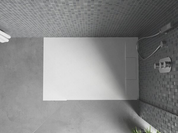 Mexen Otto pravokotni tuš kad SMC 100 x 90 cm, bela - 4N109010