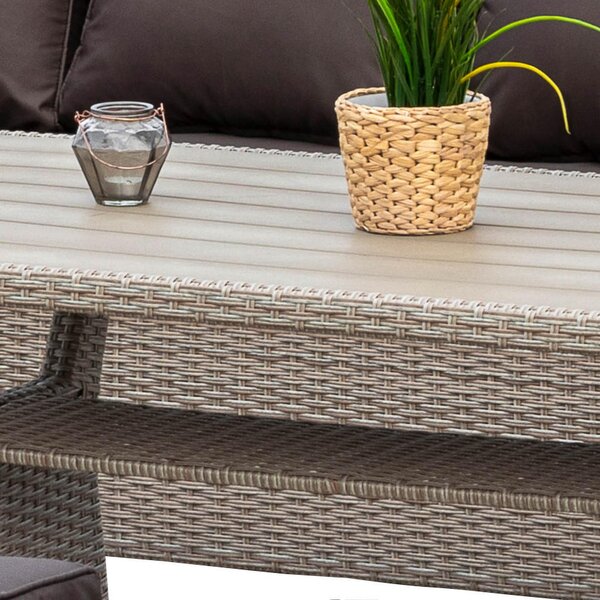 LOUNGE GARNITURA jeklo