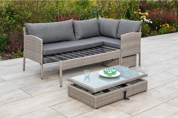 LOUNGE GARNITURA jeklo