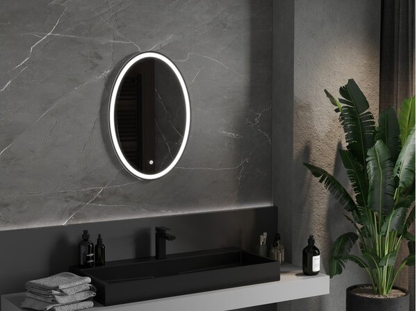 Mexen Elz kopalno ogledalo 50 x 70 cm, LED 6000K, proti megli - 9802-050-070-611-00