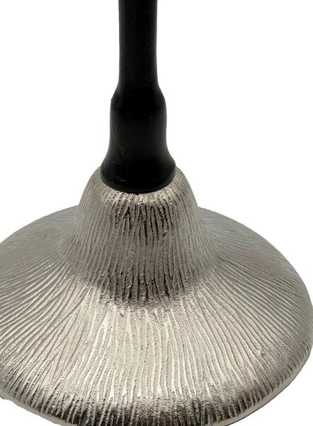MIZICA, 29/54/29 cm srebrne barve
