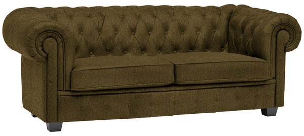 CHESTERFIELD ZOFA, kaki tekstil