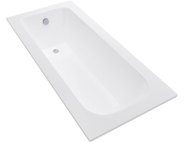 Mexen Vega pravokotna kad 120 x 70 cm, bela - 55011207000