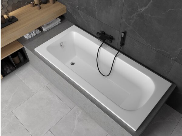 Mexen Vega pravokotna kad 120 x 70 cm, bela - 55011207000