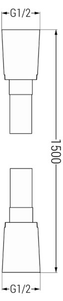 Mexen Cube DR02 podometni pršni komplet z deževnikom 25 cm, zlati - 77502DR0225-50