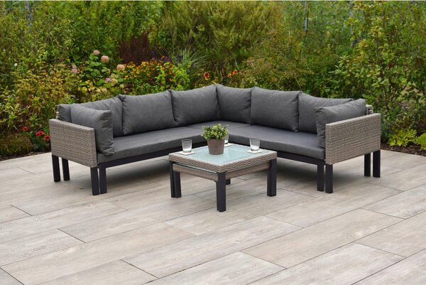 LOUNGE GARNITURA aluminij