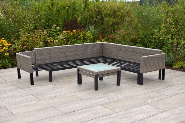 LOUNGE GARNITURA aluminij