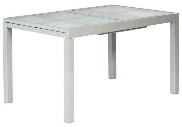 VRTNI SET aluminij srebrne barve črna, srebrne barve