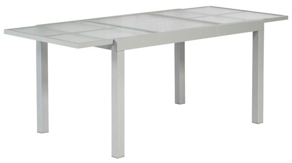 VRTNI SET aluminij srebrne barve srebrne barve, črna