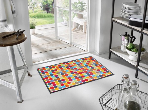 PREDPRAŽNIK Mikado Dots 50/75 cm potiskano večbarvno