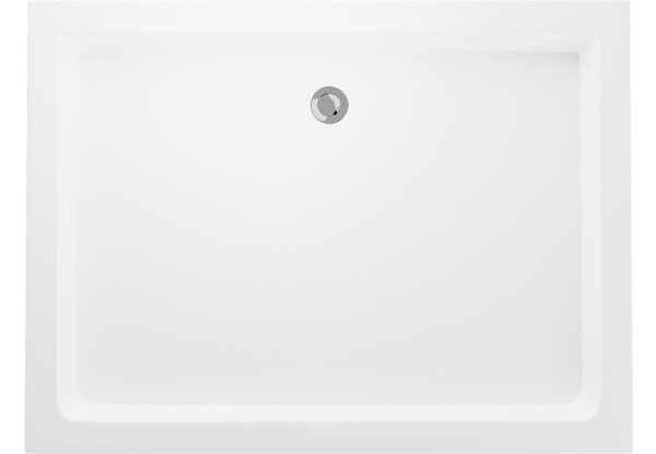 Mexen Rio pravokotni tuš kad 120 x 80 cm, bel - 45108012