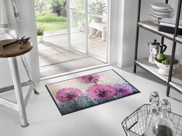 PREDPRAŽNIK Alium 50/75 cm potiskano večbarvno, vijolična