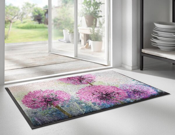 PREDPRAŽNIK Alium 50/75 cm potiskano večbarvno, vijolična
