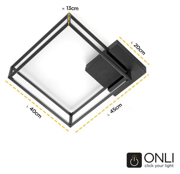 STROPNA LED-SVETILKA Ping 2500 lm 4000 K