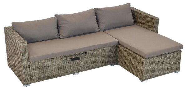 LOUNGE GARNITURA jeklo