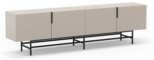 Kremno bela TV omarica 200x54,5 cm Eldia – Marckeric