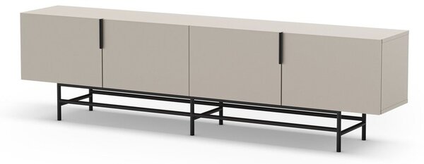 Kremno bela TV omarica 200x54,5 cm Eldia – Marckeric