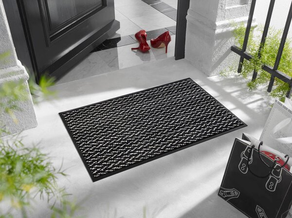 PREDPRAŽNIK Duo Pepper 50/75 cm potiskano črna
