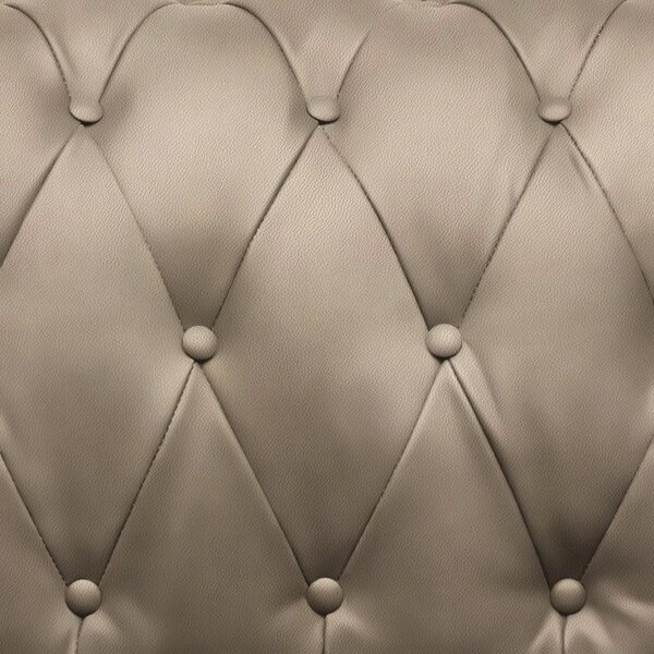 CHESTERFIELD ZOFA, bež tekstil