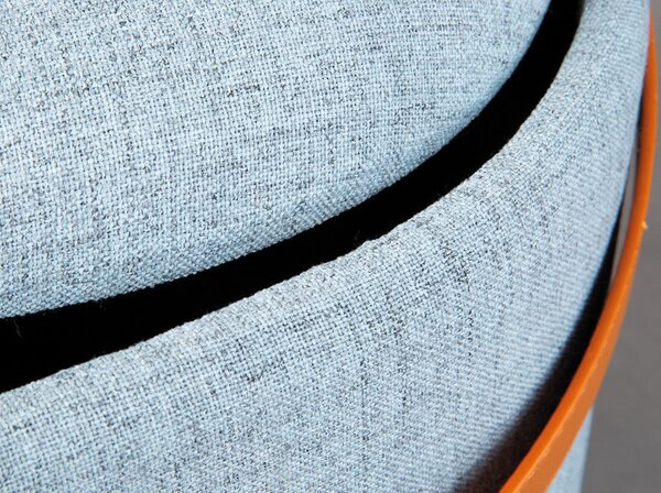 TABURE, tekstil, leseni material siva