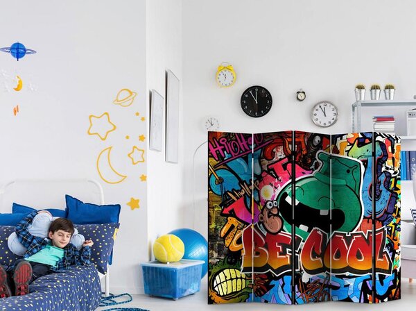 Artgeist Paravan Be Cool I, 5-Delni, Dvostranski
