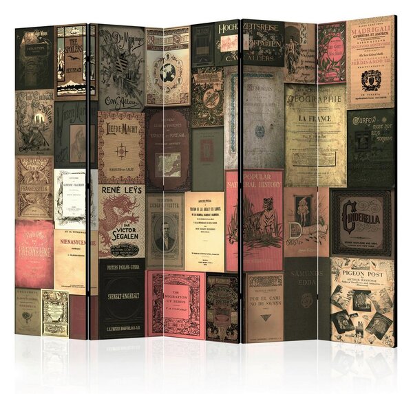 Artgeist Paravan Books Of Paradise I, 5-Delni, Enostranski