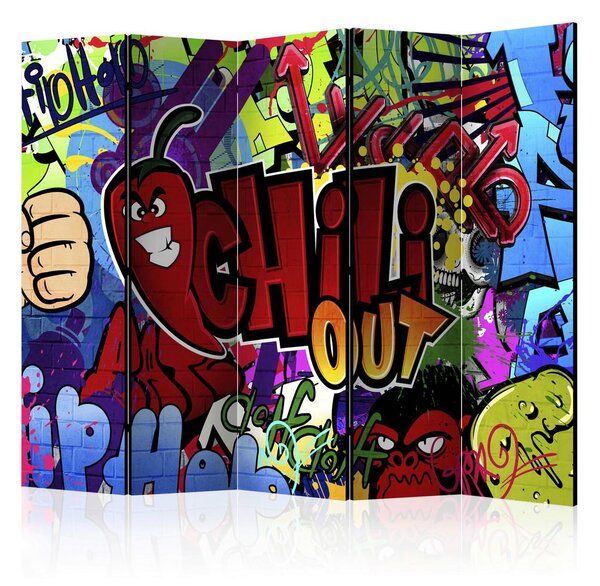 Artgeist Paravan Chili Out I, 5-Delni, Dvostranski