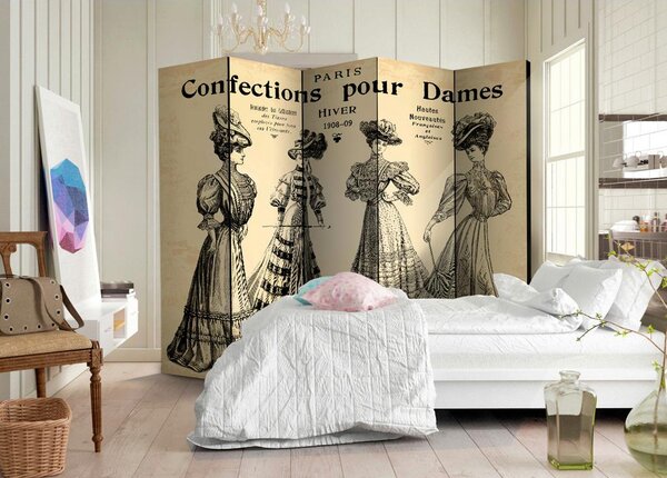 Artgeist Paravan Confections Pour Dames I, 5-Delni, Dvostranski