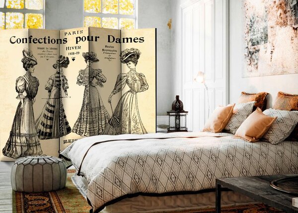 Artgeist Paravan Confections Pour Dames I, 5-Delni, Dvostranski