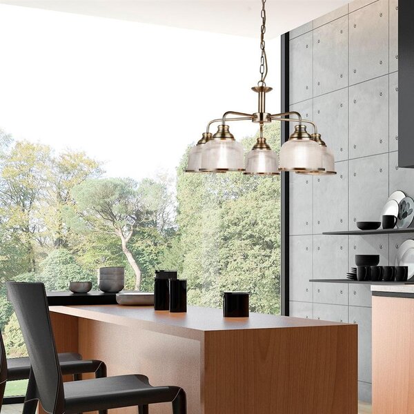 VISEČA SVETILKA Bistro II 58/88 cm E27