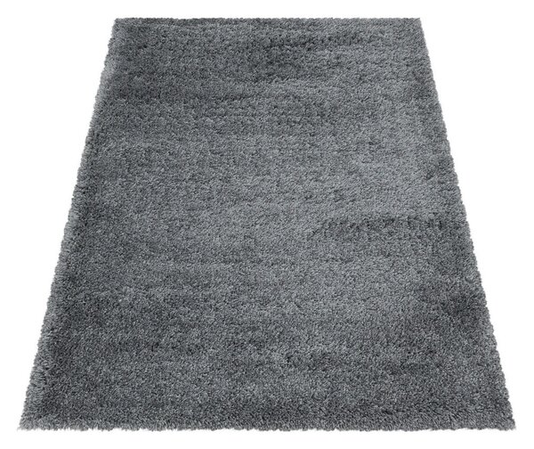 PREPROGA Z VISOKIM FLOROM Fluffy 3500 Lightgrey 140/200 cm tkano svetlo siva