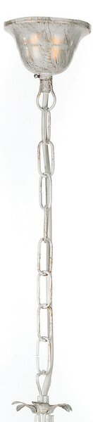 KRISTALNA VISEČA SVETILKA 60/60/105 cm E14