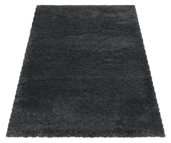 PREPROGA Z VISOKIM FLOROM Fluffy 3500 Grey 200/290 cm tkano siva